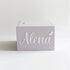 Personalized Star Box Cursive - Lilac